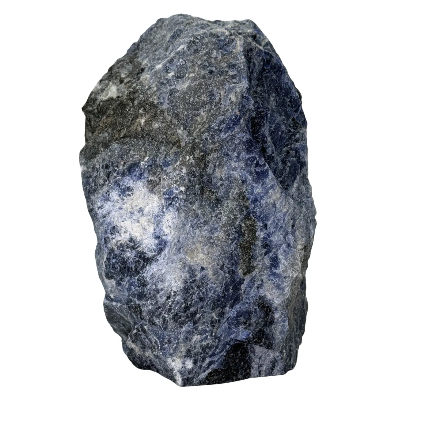 Sodalite - rough and polished - cut base - 16 cm #4