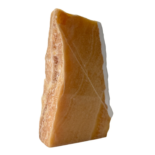 Oranje Calciet Cut Base – Gepolijst & Ruw Edelsteen Decoratie - 2,6 kg