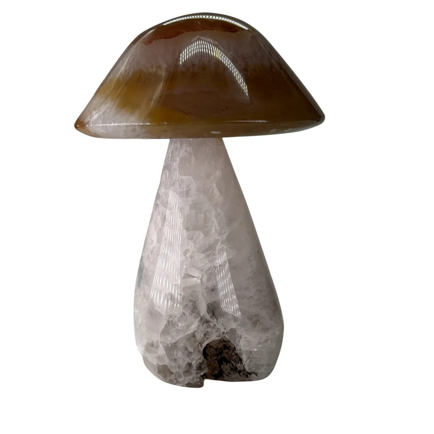 Champignon d'agate n°2 - agate de haute qualité