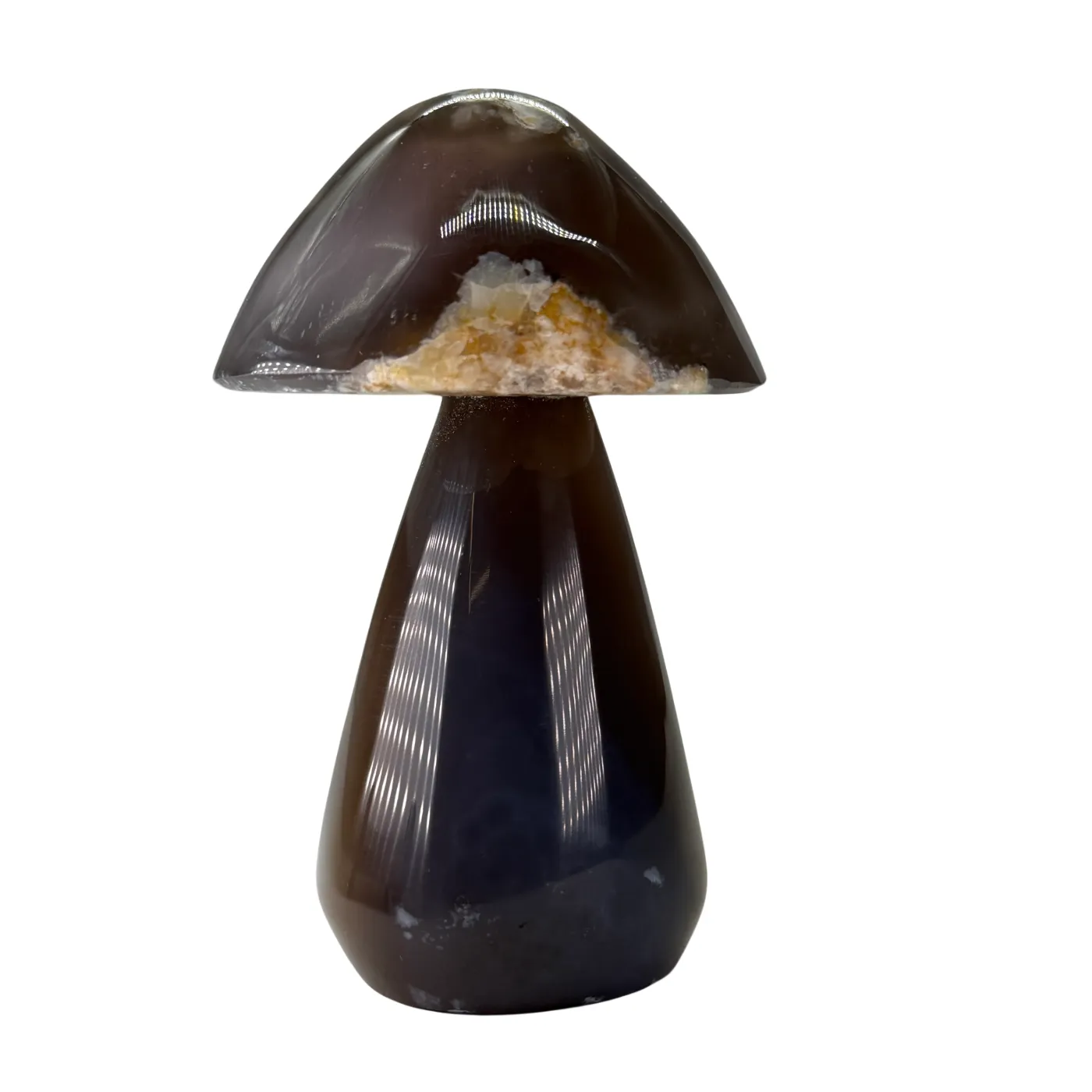 Champignon d'agate n°2 - agate de haute qualité