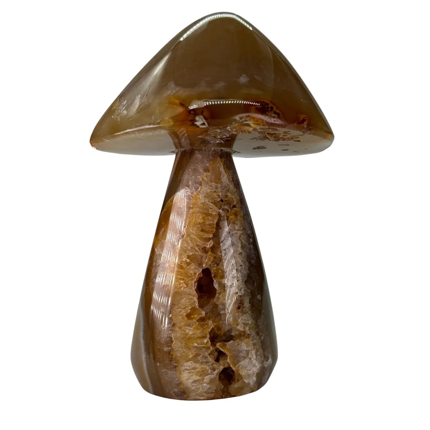 Champignon d'agate n°2 - agate de haute qualité