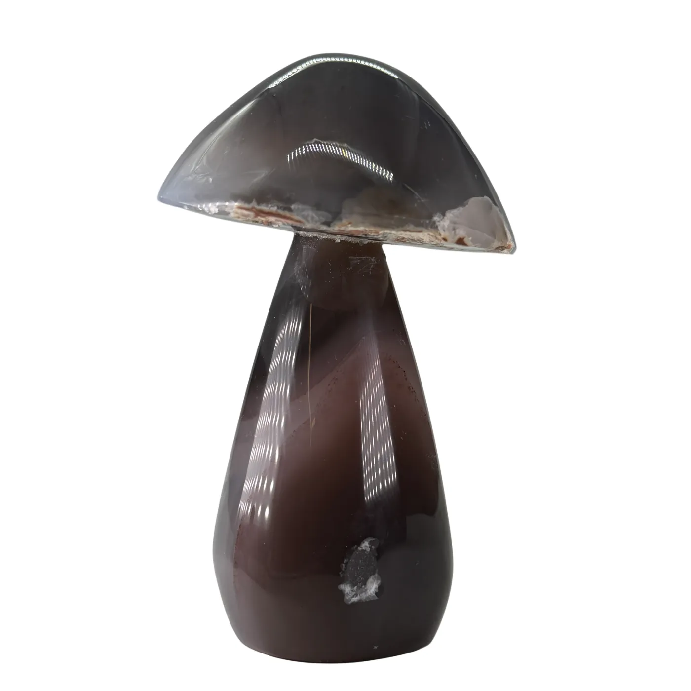 Champignon d'agate n°2 - agate de haute qualité