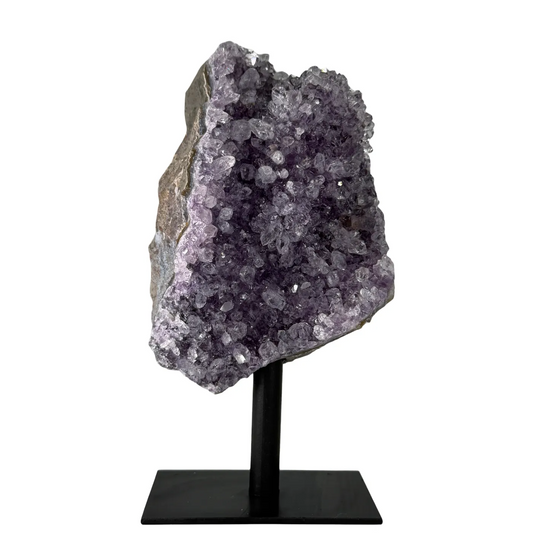 Amethist Cluster op Standaard – Brazilië – 14 cm