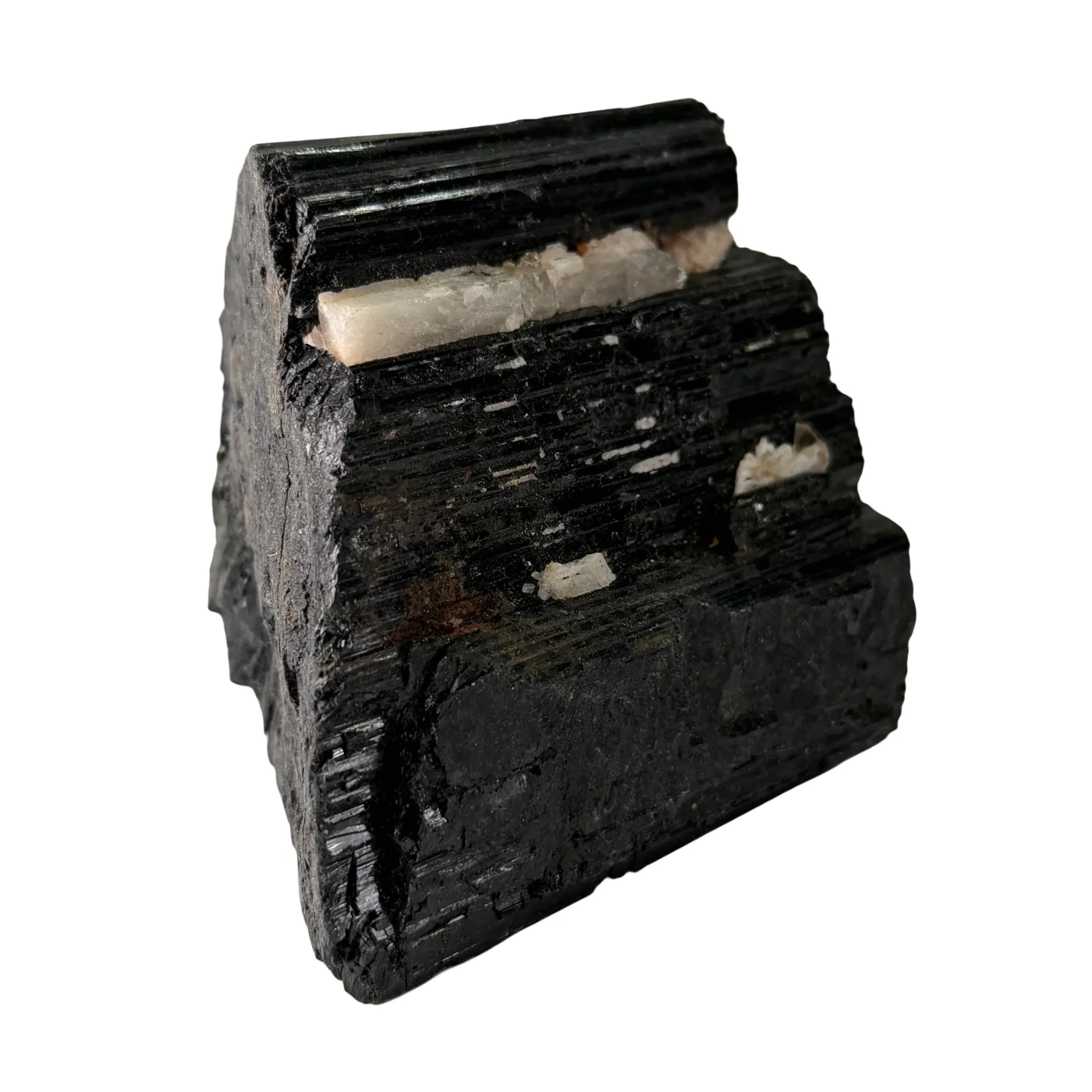 Ruwe Zwarte Toermalijn uit Brazilië