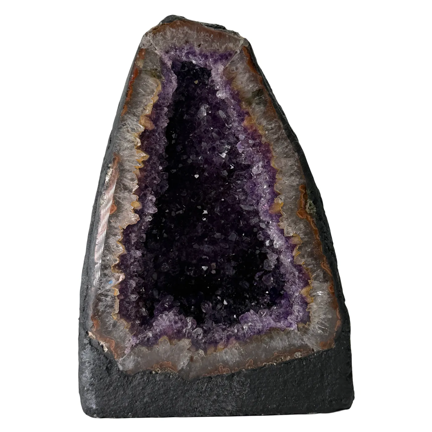Cathédrale améthyste violet foncé – haute qualité - 7 kg