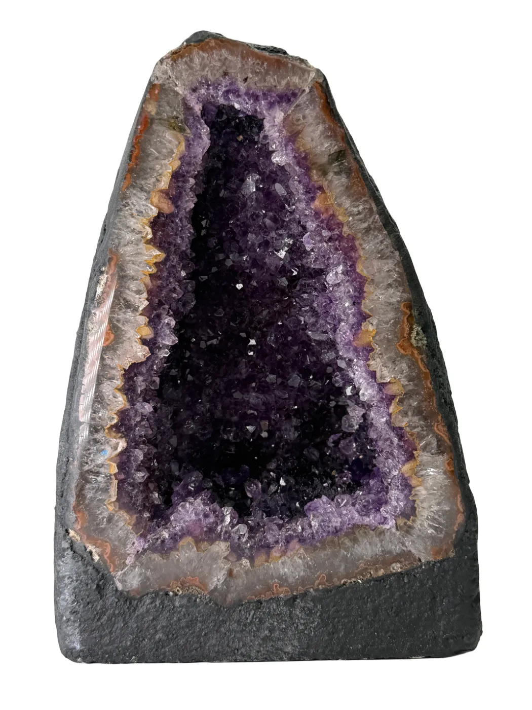 Cathédrale améthyste violet foncé – haute qualité - 7 kg