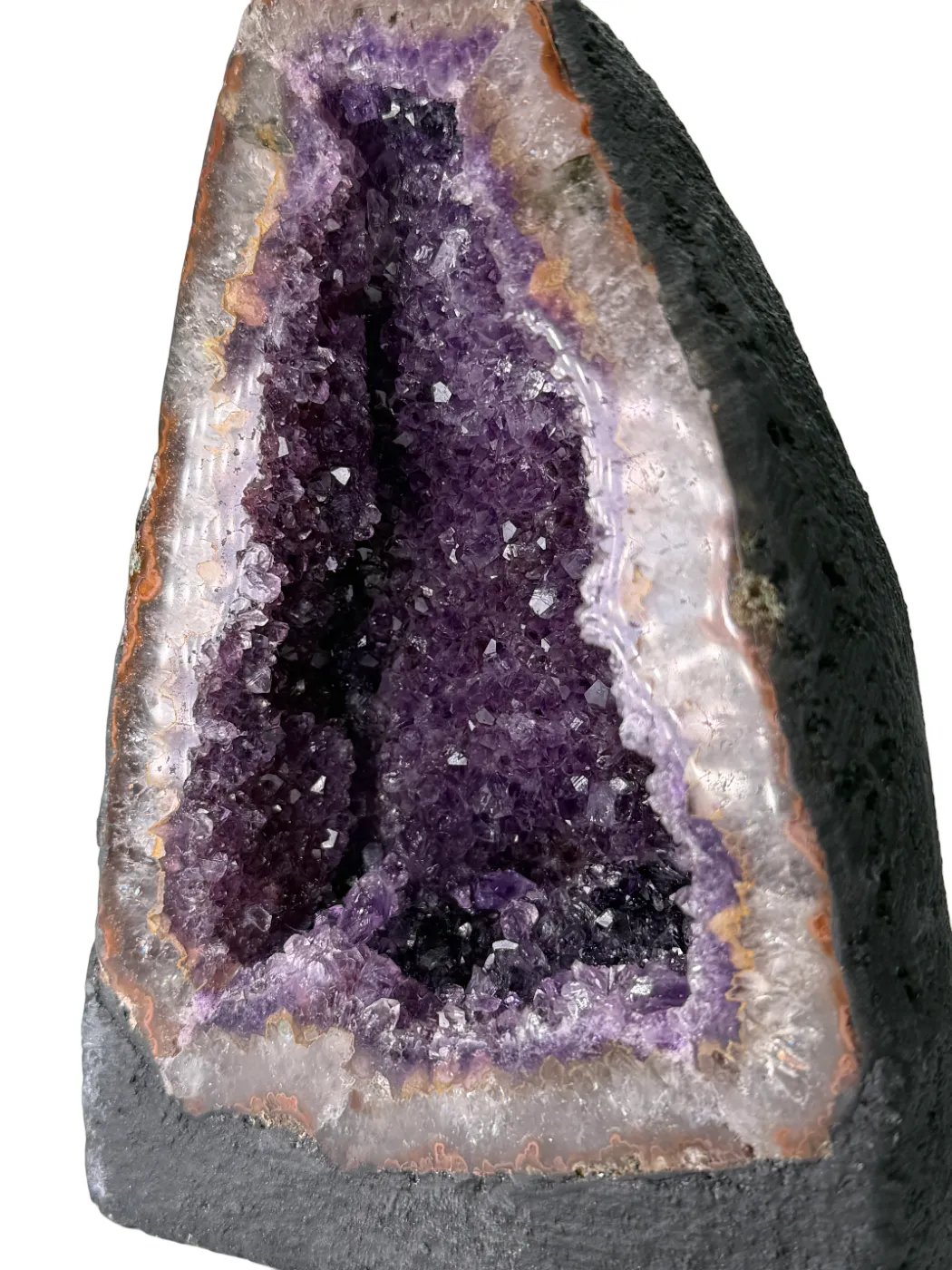 Cathédrale améthyste violet foncé – haute qualité - 7 kg