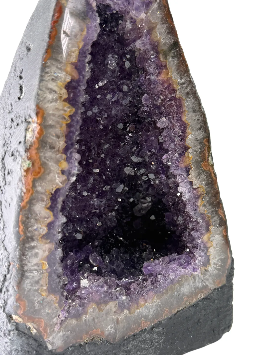 Cathédrale améthyste violet foncé – haute qualité - 7 kg