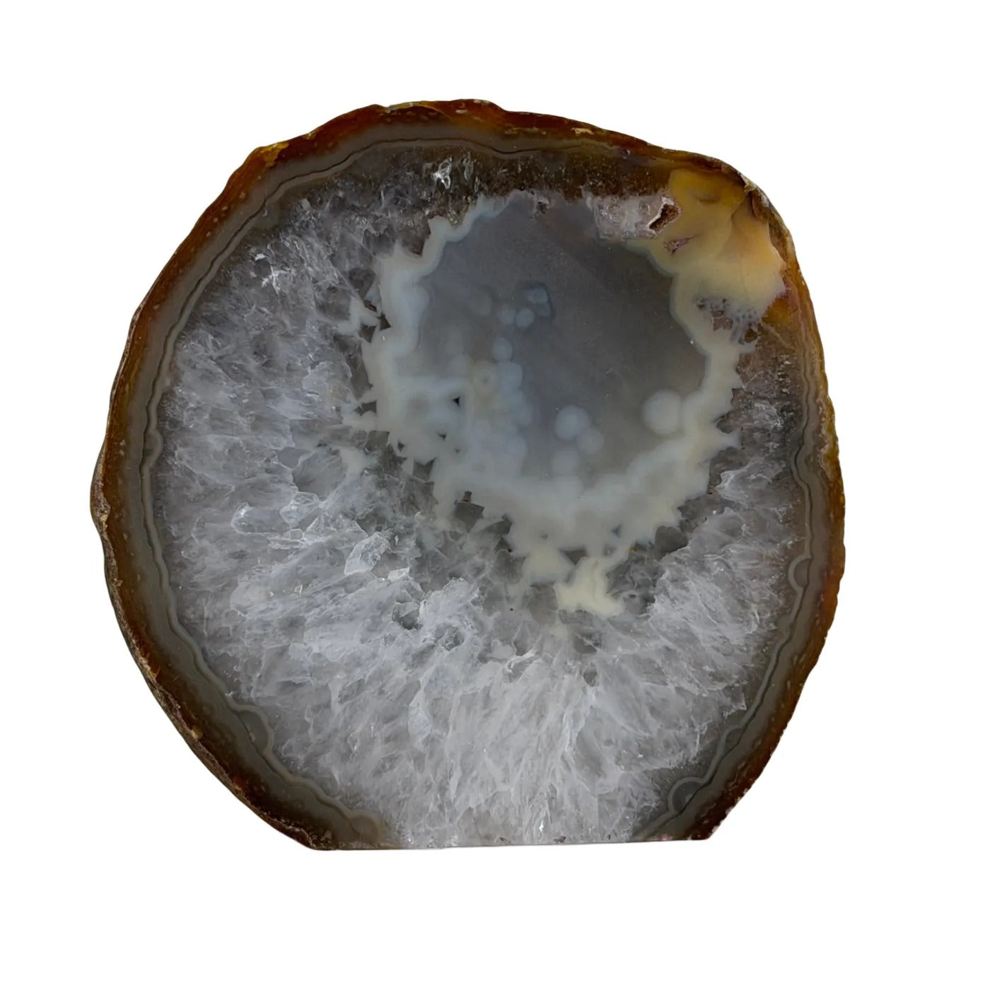 Agaat Geode Cut Base – Brazilië #20