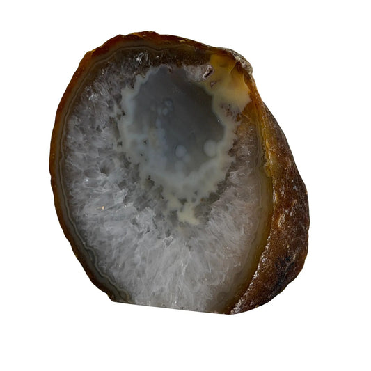 Agaat Geode Cut Base – Brazilië #20