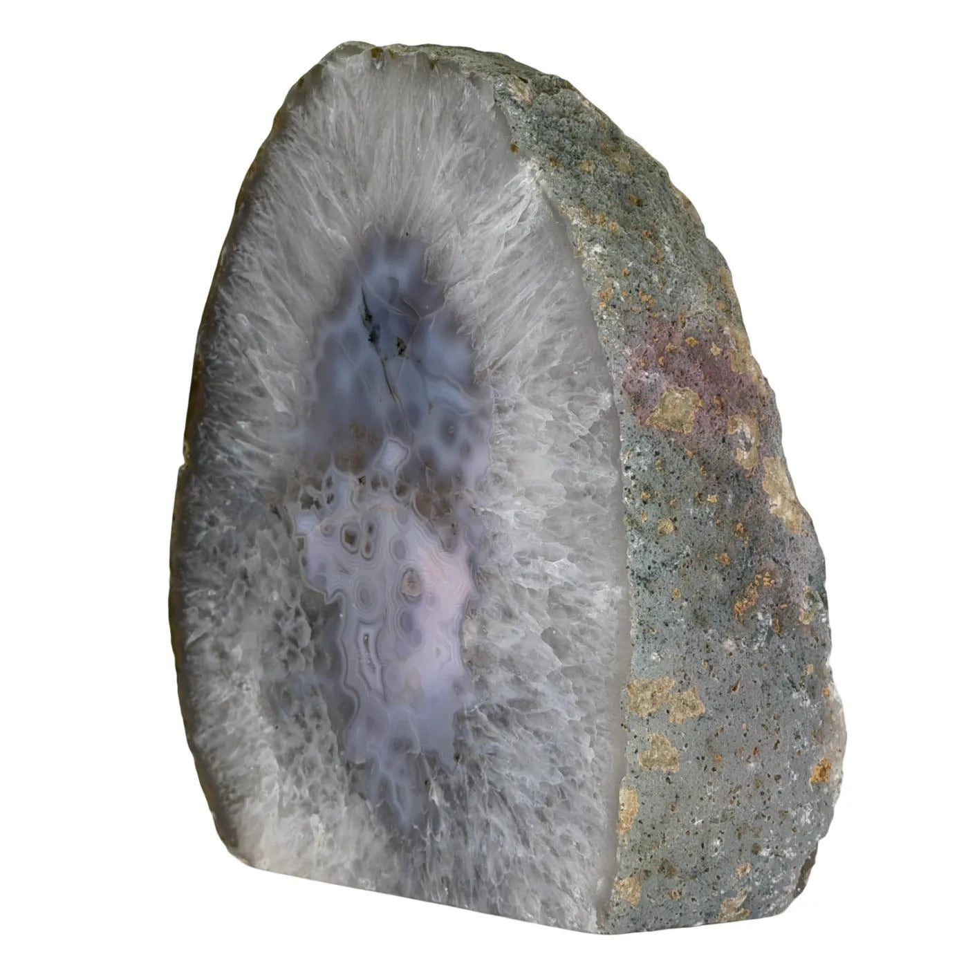 Agaat Geode Cut Base – Brazilië #23