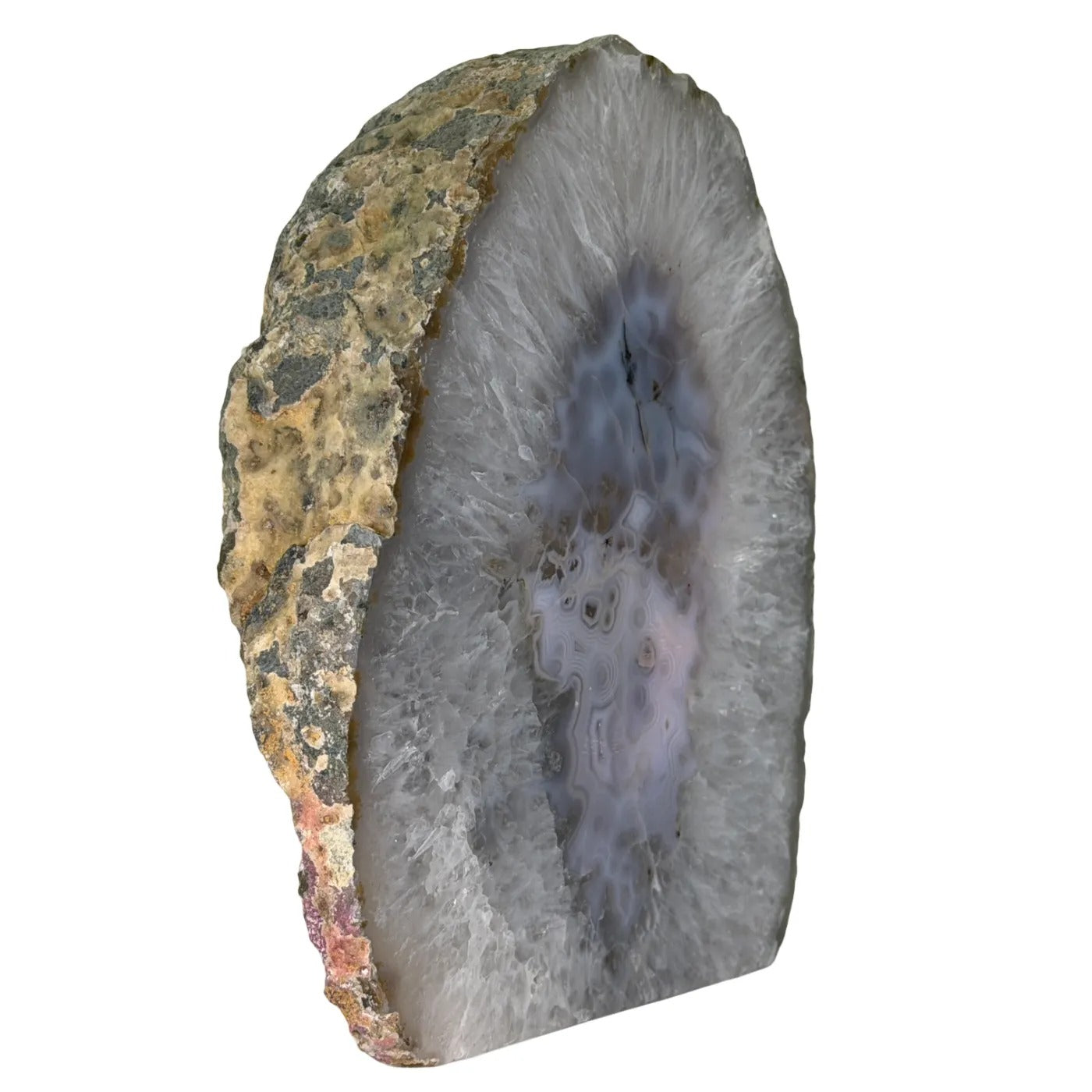 Agaat Geode Cut Base – Brazilië #23