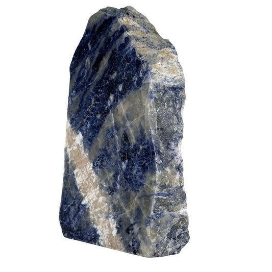 Sodaliet Cut Base uit Brazilië – Gepolijste Edelsteen Decoratie - 2,42 kg