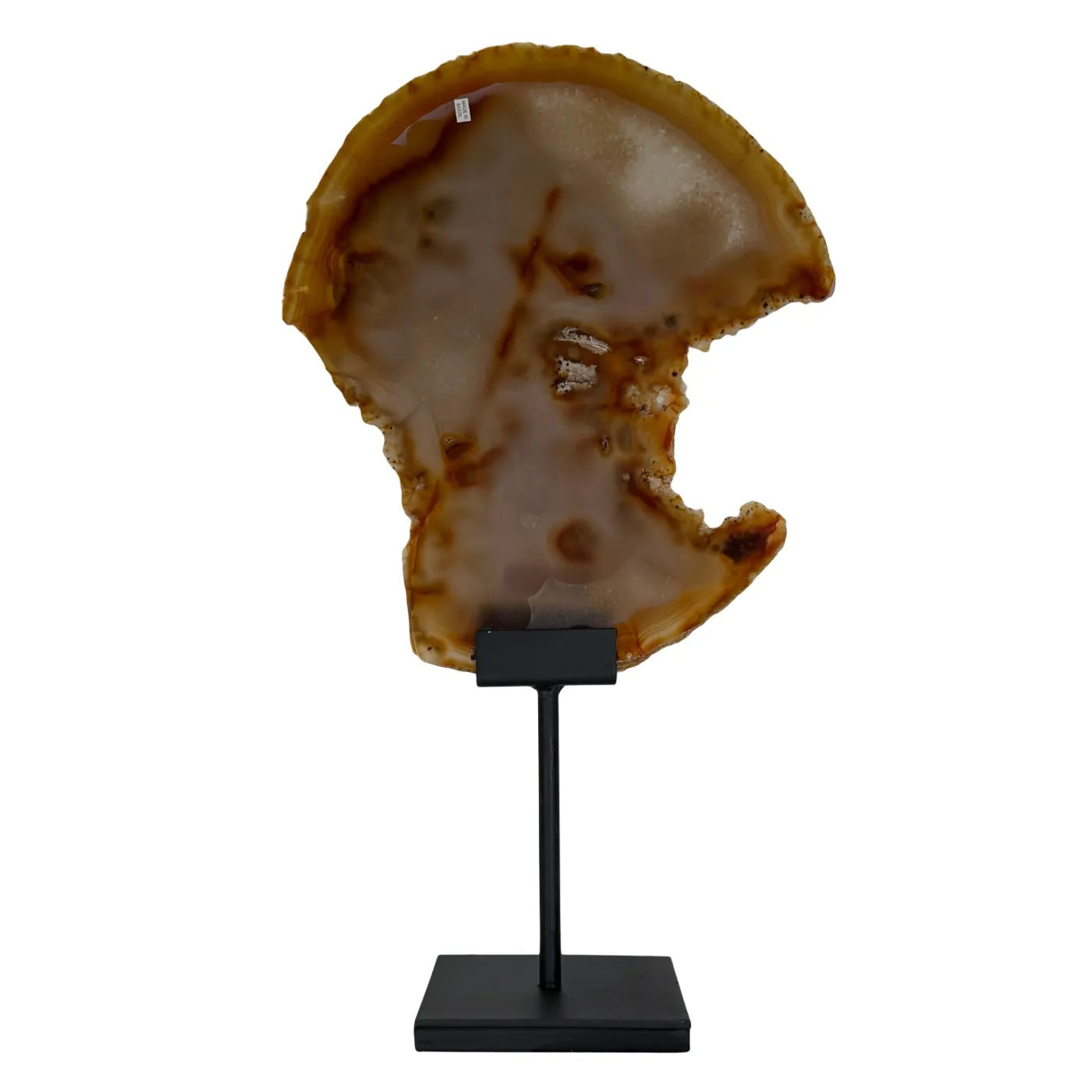 Agaat schijf op standaard #7