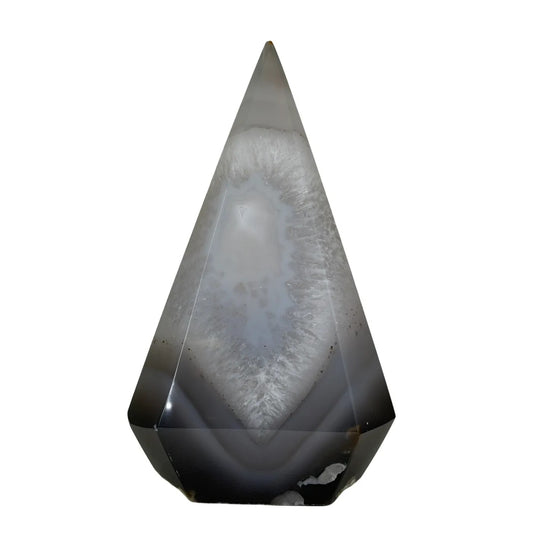 Natuurlijke agaat in diamant vorm #3