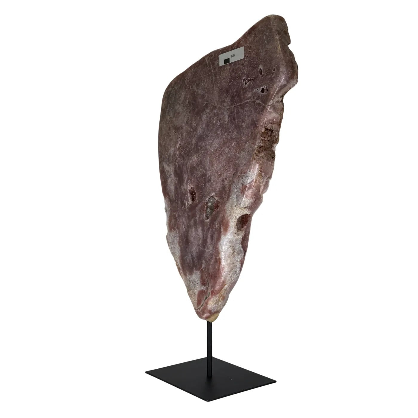 Roze Amethist Slab op Standaard – 3,5 kg
