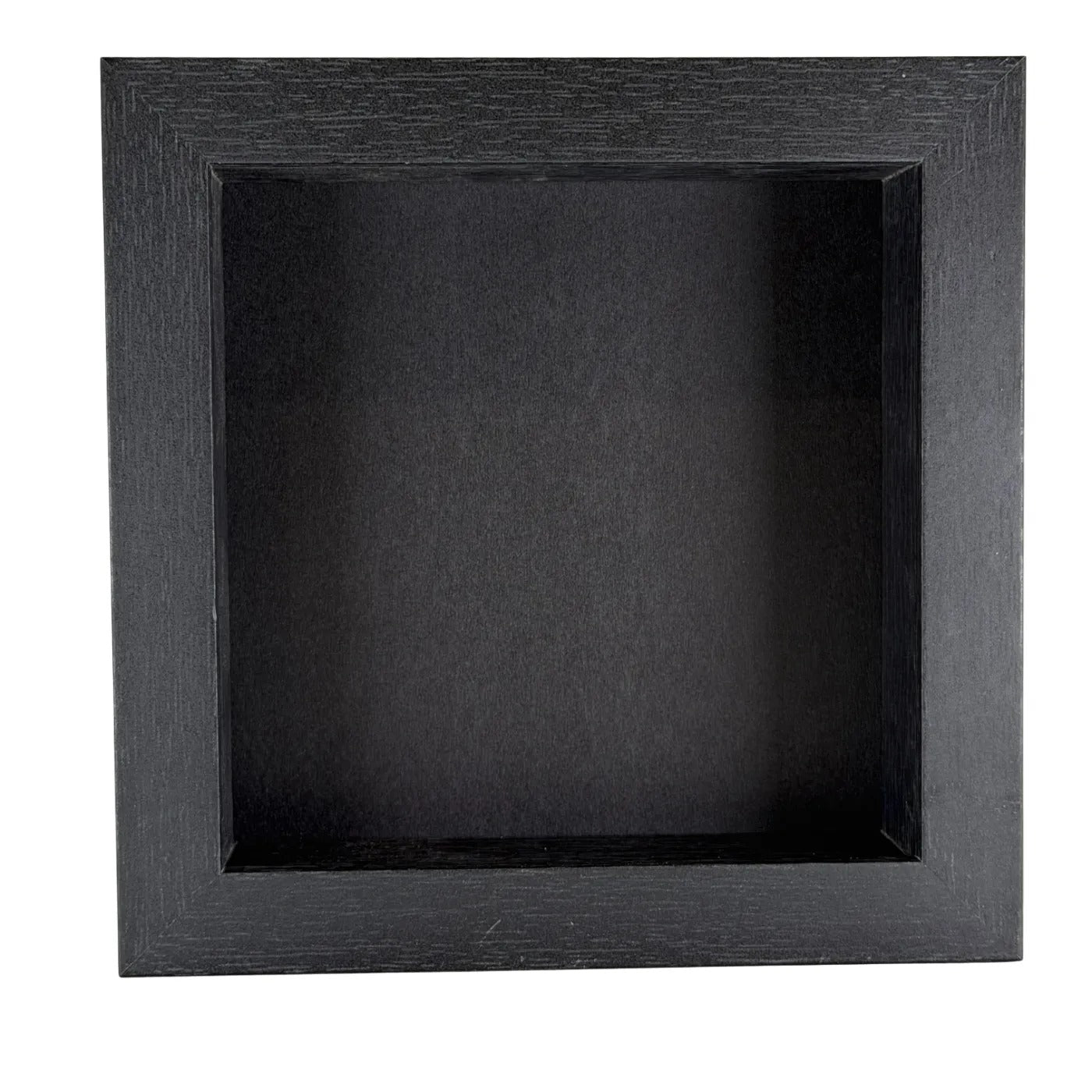 Deep frame 16x16x4.5 cm with white Passe Partout