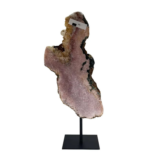 Roze amethist slab op standaard – Brazilië