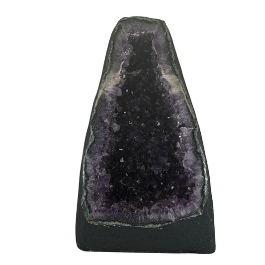 Kleine Amethist Geode Kathedraal uit Brazilië - 2,4 kg