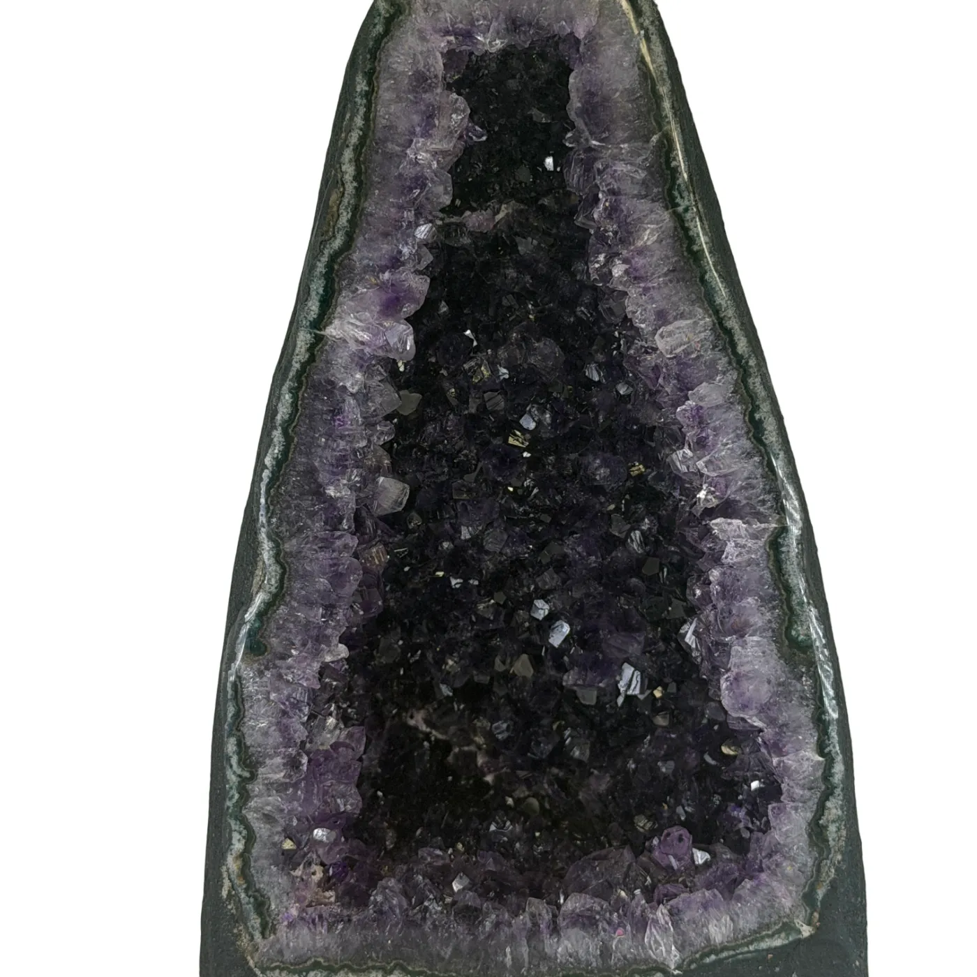 Kleine Amethist Geode Kathedraal uit Brazilië - 2,4 kg