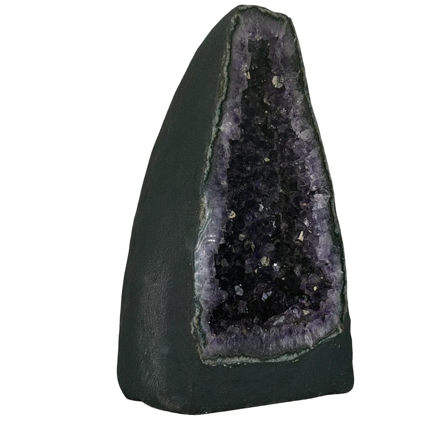Kleine Amethist Geode Kathedraal uit Brazilië - 2,4 kg