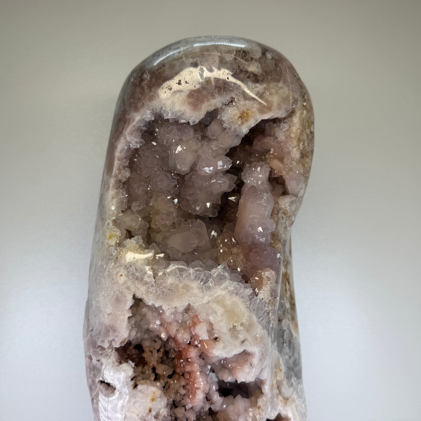 Pink amethyst sculpture from Brazil - 5.3 kg - 33 cm