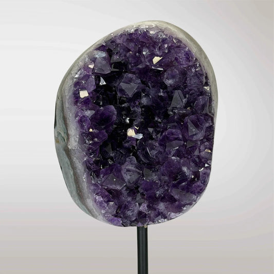 Amethyst on stand - high quality - 22 cm - 2.1 kg